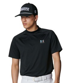 【30％OFF】公式 アンダーアーマー UNDER ARMOUR メンズ UAアーマードライ ショートスリーブ モックネック シャツ Golf Tシャツ 8100 半袖 6001250