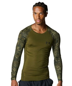 【30％OFF】公式 アンダーアーマー UNDER ARMOUR メンズ UAヒートギア コンプレッション カモ ロングスリーブ シャツ Train アンダーシャツ ベースレイヤー コンプレッション インナー 長袖 6007728 アウトドア スポーツ ジム 運動 吸汗 速乾 ドライ ストレッチ 臭い軽減