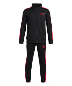 【30％OFF】公式 アンダーアーマー UNDER ARMOUR キッズ UAライバル 二ット トラックスーツ Train セットアップ 上下 1363290