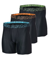 公式 アンダーアーマー UNDER ARMOUR メンズ UAパフォーマンステック 6インチ アンダーウェア （3枚セッ…