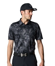 【30％OFF】公式 アンダーアーマー UNDER ARMOUR メンズ UAドライブ クール プロ プリント ポロ Golf ポロシャツ 半袖 00 6012527 アウトドア スポーツ ジム 運動 部活 冷感 ストレッチ ドライ 臭い軽減 吸汗 速乾 ゴルフ