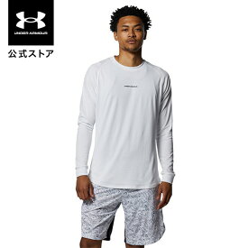 【30%OFF】公式 アンダーアーマー UNDER ARMOUR UA ロングショット ロングスリーブ Tシャツ 1.5 バスケットボール メンズ 1368856 Tシャツ シャツ 長袖 ロンT トップス カットソー スポーツウェア ロゴ 吸汗速乾 抗菌 防臭 アウトドア 運動 部活 スポーツ ジム