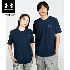 公式 アンダーアーマー UNDER ARMOUR UA メンズ トレーニング スポーツスタイル レフトチェスト ショートスリーブ 1358554 Tシャツ シャツ 半袖 トップス カットソー ウィメンズ レディース ユニセックス ロゴ ジム Tシャツ 半袖