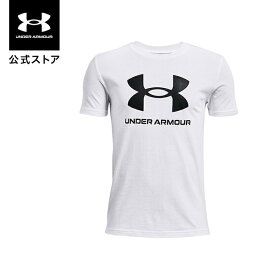 公式 アンダーアーマー UNDER ARMOUR キッズ ボーイズ トレーニング Tシャツ UA スポーツスタイル ショートスリーブTシャツ 〈ビッグロゴ〉 半袖1363282 アウトドア スポーツ ジム 運動 部活 ジュニア ガールズ 子供服 Tシャツ 半袖