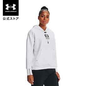 【アウトレット】公式 アンダーアーマー UNDER ARMOUR UA サミットニット プルオーバー フーディー トレーニング レディース 1369416 フリース 起毛 長袖 トップス プルオーバー パーカー ウィメンズ ポケット アウトドア スポーツ ジム 運動 部活