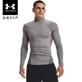 【40%OFF】【父の日】公式 アンダーアーマー UNDER ARMOUR UA メンズ トレーニング ベースレイヤー インナー コールドギアアーマー コンプレッション モックシャツ 1366072 アンダーシャツ アンダーウェア 長袖 トップス ロゴ 防寒 吸汗速乾 運動 部活 ジム スポーツ