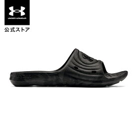 公式 アンダーアーマー UNDER ARMOUR メンズ ライフスタイル サンダル UA ロッカー カモ 3024449 アウトドア スポーツ ジム 運動 部活 速乾 排水穴 フィット 快適 スリッパ サンダル