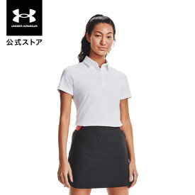 【50%OFF】公式 アンダーアーマー UNDER ARMOUR UA レディース ゴルフ ポロシャツ ジンジャー ショートスリーブ ポロ 1363949 半袖 トップス ゴルフウェア トレーニングウェア 通気性 ボタン 吸汗速乾 抗菌 防臭 紫外線カット スポーツ ジム 運動 部活