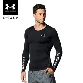 【40%OFF】公式 アンダーアーマー UNDER ARMOUR UA メンズ トレーニング ベースレイヤー インナー コールドギアアーマー クルー ノベルティ シャツ 1375529 アンダーシャツ アンダーウェア 長袖 ロゴ 防寒 吸汗速乾 抗菌 防臭 アウトドア スポーツ 部活