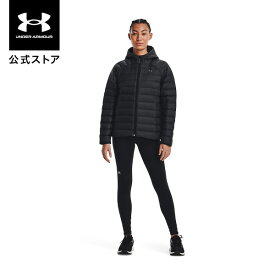 【母の日】【30%OFF】公式 アンダーアーマー UNDER ARMOUR UA レディース トレーニング ダウンジャケット アーマーダウン2.0 ジャケット 長袖 アウター ジップアップ フードジャケット レディースウェア スポーツウェア ロゴ ポケット 防寒 撥水 スポーツ ジム 1372648