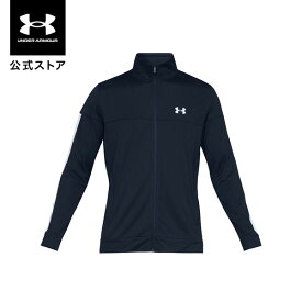 【アウトレット】【父の日】公式 アンダーアーマー UNDER ARMOUR UA スポーツスタイル ピケ トラックジャケット トレーニング メンズ 1313204 ジャージ 長袖 ジップアップ アウター ロゴ ポケット 吸汗速乾 アウトドア スポーツ ジム 運動 部活