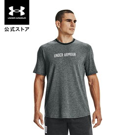 【アウトレット】公式 アンダーアーマー UNDER ARMOUR UA メンズ トレーニング リカバー ショートスリーブ 1361756 Tシャツ シャツ 半袖 トップス カットソー スポーツウェア トレーニングウェア ジムウェア メンズウェア ロゴ プリント 吸汗速乾 運動 部活