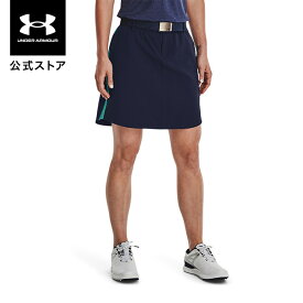 【50%OFF】公式 アンダーアーマー UNDER ARMOUR UA レディース ゴルフ リンクス ウーブンスコート 1362111 ゴルフウェア インナーショーツ付き スカート ウィメンズ 軽量 ウエストバンド ポケット アウトドア 運動 部活 スポーツ ジム