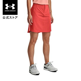 【50%OFF】公式 アンダーアーマー UNDER ARMOUR UA レディース ゴルフ リンクス ウーブンスコート 1362111 ゴルフウェア インナーショーツ付き スカート ウィメンズ 軽量 ウエストバンド ポケット アウトドア 運動 部活 スポーツ ジム