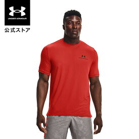 【アウトレット】【父の日】公式 アンダーアーマー UNDER ARMOUR UA ラッシュ エナジー ショートスリーブ トレーニング メンズ 1366138 Tシャツ シャツ 半袖 トップス カットソー スポーツウェア ジムウェア メンズウェア ロゴ ワンポイント プリント 吸汗速乾