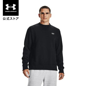 【アウトレット】【父の日】公式 アンダーアーマー UNDER ARMOUR UA オリジネイター クルー トレーニング メンズ 1366412 フリース 起毛 長袖 トップス プルオーバー ロゴ 吸汗速乾 裏起毛 アウトドア スポーツ ジム 運動 部活