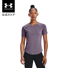 【母の日】【アウトレット】公式 アンダーアーマー UNDER ARMOUR UA レディース トレーニング ラッシュ ショートスリーブ シャツ 1368178 ベースレイヤー インナー アンダーシャツ アンダーウェア 半袖 トップス ロゴ 抗菌 防臭 運動 部活 スポーツ ジム