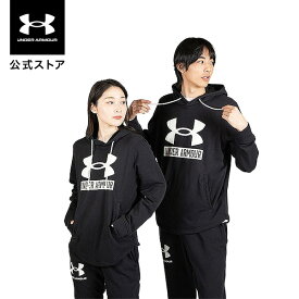 【アウトレット】公式 アンダーアーマー UNDER ARMOUR UA メンズ トレーニング ライバルテリー ロゴ フーディー 1370390 スウェット 裏起毛 パーカー 長袖 フード付き プルオーバー 裏毛 裏パイル スポーツウェア アウトドア スポーツ ジョギング ランニング ウェア 部活