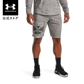 【アウトレット】公式 アンダーアーマー UNDER ARMOUR UA メンズ トレーニング プロジェクトロック テリー ショーツ 1370459 スウェット 裏起毛 ハーフパンツ ショートパンツ 短パン ハーパン 半ズボン ハーフ パンツ スポーツウェア フィットネス ジム アウトドア