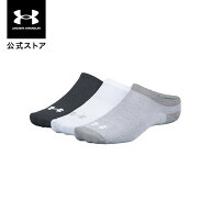 【30％OFF】公式 アンダーアーマー UNDER ARMOUR UA レディース トレーニング ノーショー ソックス 3足セ…