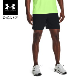 【30%OFF】公式 アンダーアーマー UNDER ARMOUR UA スピードポケット 7インチ ショーツ ランニング メンズ 1361487 ハーフパンツ ショートパンツ 短パン ハーパン 半ズボン ランニングウェア ロゴ リフレクター 防水ポケット メッシュ 吸汗速乾 スポーツ ジム 運動 部活