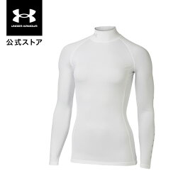 【母の日】【30%OFF】公式 アンダーアーマー UNDER ARMOUR レディース ゴルフ ベースレイヤー UA ヒートギア コンプレッション ロングスリーブ モックシャツ ウィメンズ アンダーシャツ インナー 長袖 1372779