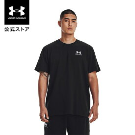 【50%OFF】公式 アンダーアーマー UNDER ARMOUR メンズ トレーニング Tシャツ UA ヘビーウェイト ショートスリーブTシャツ 〈エンブロイダリーロゴ〉 半袖 1373997 半袖 トップス カットソー ロゴ ワンポイント 吸汗速乾 アウトドア スポーツ ジム