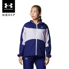 【50%OFF】公式 アンダーアーマー UNDER ARMOUR レディース トレーニング UA メッシュ ライナー ウーブン フルジップ ジャケット 〈ソリッド〉 ウィメンズ 1378320 アウトドア スポーツ ジム 運動 部活 長袖 アウター フード 撥水 メッシュ ポケット 軽量 ドライ