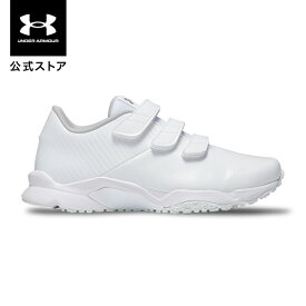 【30%OFF】公式 アンダーアーマー UNDER ARMOUR UA キッズ ベースボール エクストリーム トレーナー ワイドトレーニング 3025679 シューズ トレシュー トレーニングシューズ スポーツシューズ スニーカー ホワイト 白 幅広 2E 野球 ソフトボール 部活