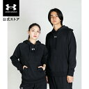 【60％OFF】公式 アンダーアーマー UNDER ARMOUR メンズ トレーニング UAライバルフリース フーディー 1379757 トップス パーカー スポーツ ジム 運動 アウトドア 部活 フード フリース 軽量 保温 吸汗 速乾 裏起毛 刺繍ロゴ ドライ