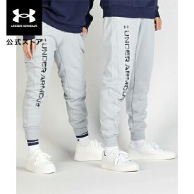 【30％OFF】公式 アンダーアーマー UNDER ARMOUR メンズ トレーニング UAライバルフリース グラフィック ジョガーパンツ 1381333 ボトムス フリース スポーツ 運動 ジム 部活 吸汗 速乾 ドライ 軽量 ポケット 裏起毛 保温 長ズボン