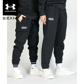 【50%OFF】【父の日】公式 アンダーアーマー UNDER ARMOUR メンズ トレーニング UA DNA フリース ジョガーパンツ 1381336 ボトムス スウェット スポーツ 運動 ジム 部活 長ズボン 10オンス 撥水 保温 ポケット オーバーサイズ 吸汗