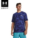 【60％OFF】公式 アンダーアーマー UNDER ARMOUR メンズ トレーニング Tシャツ UA ラッシュ エナジー ショートスリーブTシャツ〈プリント〉 半袖 1376792 トップス カットソー ロゴ 吸汗速乾 伸縮性 アウトドア 運動 部活 スポーツ ジム