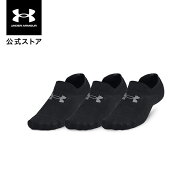 公式 アンダーアーマー UNDER ARMOUR UA UAエッセンシャル ウルトラロー タブ ソックス （3足セット）（…