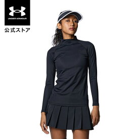 【30％OFF】公式 アンダーアーマー UNDER ARMOUR UA UAアイソチル コンプレッション ロングスリーブ モックネック シャツ （ゴルフ/WOMEN） 1384842 アンダーシャツ ベースレイヤー コンプレッション インナー 長袖 ウィメンズ レディース アウトドア スポーツ ジム接触冷感