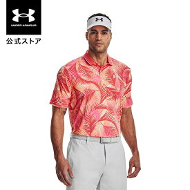 【50%OFF】公式 アンダーアーマー UNDER ARMOUR メンズ ゴルフ ポロシャツ UA アイソチル ポロ 〈グラフィックパーム〉 半袖1377367 アウトドア スポーツ ジム 運動 部活 ストレッチ 吸汗 ドライ 防臭 接触冷感