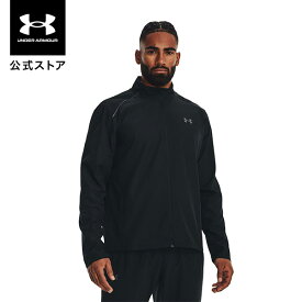 【50%OFF】公式 アンダーアーマー UNDER ARMOUR UA UAストーム ジャケット（ランニング/MEN） 1376797 ジャケット アウター ウインドブレーカー 陸上 マラソン ジム メンズ 長袖 フルジップ 撥水 ベンチレーション ポケット リフレクト ドライ