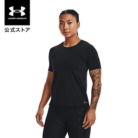 【50％OFF】公式 アンダーアーマー UNDER ARMOUR ウィメンズ トレーニング UAラッシュ ベント フィッティド ショートスリーブ シャツ 1379043 アウトドア スポーツ ジム 運動 部活 レディース 半袖 Tシャツ メッシュ 通気性 吸汗 速乾 伸縮 ストレッチ 防臭