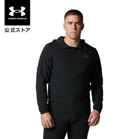 【60%OFF】公式 アンダーアーマー UNDER ARMOUR メンズ ベースボール UA ストレッチウーブン フルジップ ジャケット 野球 1378243 アウトドア スポーツ ジム 運動 部活 長袖 フード 伸縮 通気性 軽量 メッシュ ポケット