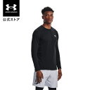 公式 アンダーアーマー UNDER ARMOUR Mens Train アンダーシャツ UAコールドギアアーマー フィッティド ロングスリーブ クルーネック シャツ（トレーニング/MEN） ベースレイヤー コンプレッション インナー 長袖 1366068 スポーツ ジム 部活 メンズ 吸汗速乾