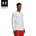 公式 アンダーアーマー UNDER ARMOUR Mens Train アンダーシャツ UAコールドギアアーマー フィッティド ロングスリーブ クルーネック シャツ（トレーニング/MEN） ベースレイヤー コンプレッション インナー 長袖 1366068 スポーツ ジム 部活 メンズ 吸汗速乾