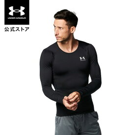 【30％OFF】公式 アンダーアーマー UNDER ARMOUR UA メンズ トレーニング ベースレイヤー インナー コールドギアアーマー クルーシャツ 1375528 アンダーシャツ アンダーウェア 長袖 ロゴ 防寒 吸汗速乾 アウトドア スポーツ 部活