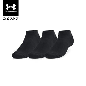 公式 アンダーアーマー UNDER ARMOUR Unisex Train 靴下 UAトレーニング コットン ローカット ソックス （3足セット）（トレーニング/UNISEX） メンズ ウィメンズ キッズ 1386312 アウトドア スポーツ ジム 運動 部活 レディース ジュニア クッション 吸汗 速乾