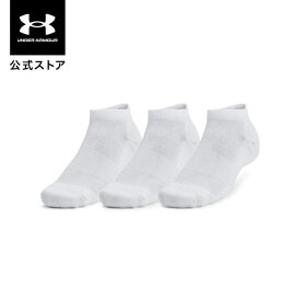 【P10倍※要エントリー 10日23:59迄】公式 アンダーアーマー UNDER ARMOUR Unisex Train 靴下 UAトレーニング コットン ローカット ソックス （3足セット）（トレーニング/UNISEX） メンズ ウィメンズ キッズ 1386312 アウトドア スポーツ ジム 運動 部活 レディース