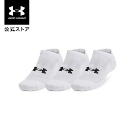 【P10倍※要エントリー 10日23:59迄】公式 アンダーアーマー UNDER ARMOUR Unisex Train 靴下 UAトレーニング コットン ノーショー ソックス （3足セット）（トレーニング/UNISEX） メンズ ウィメンズ キッズ 1386313 アウトドア スポーツ ジム 運動 部活 レディース