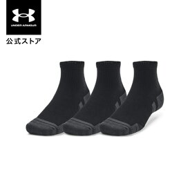 公式 アンダーアーマー UNDER ARMOUR Unisex Train UAパフォーマンステック クオーター ソックス （3足セット）（トレーニング/UNISEX） 1379510 アウトドア スポーツ ジム 運動 部活 メンズ レディース キッズ ジュニア 靴下 通気性 速乾