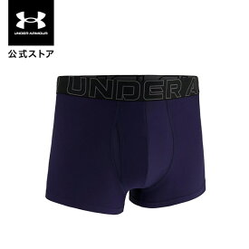 公式 アンダーアーマー UNDER ARMOUR Mens Train ボクサーパンツ UAパフォーマンステック 3インチ アンダーウェア（トレーニング/MEN） ボクサージョック アンダーウェア 下着 陸上 マラソン 1387413 アウトドア スポーツ ジム 部活 メンズ 通気性 ストレッチ