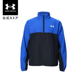 【50％OFF】公式 アンダーアーマー UNDER ARMOUR キッズ トレーニング UAメッシュ ラインド ウインドブレーカー 1388284 アウトドア スポーツ ジム 運動 部活 ジュニア 子供服 長袖 フルジップ 通気性 撥水 軽量 耐久 メッシュ ポケット