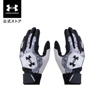 公式 アンダーアーマー UNDER ARMOUR メンズ UAクリーンアップ バッティンググローブ Baseball 手袋 3100…