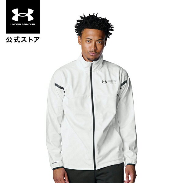 【55％OFF】公式 アンダーアーマー UNDER ARMOUR メンズ UAウインターニット 3レイヤー ジャケット Train ジャージ   6007394 アウトドア スポーツ ジム 運動 部活 長袖 フルジップ 防風 撥水 保温 伸縮 軽量 通気性
